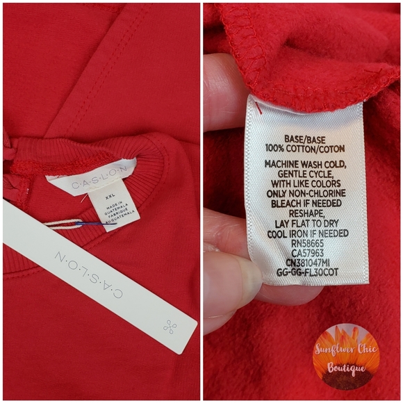 [NEW] Caslon Back Lace-Up Sweatshirt - Picture 14 of 14